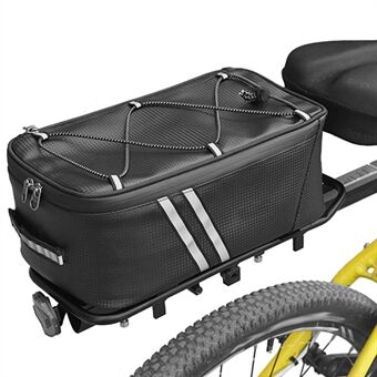 Cykelställväska 7L bagagerumsförvaring Vattentät cykelbaksäte lastväska för pendlarresor Outdoor