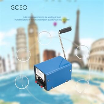 Portabel Outdoor - Multifunktionell och kraftfull - Med manuell vev