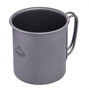 WIDESEA WSTT-300ML kopp av titanlegering 300 ml Outdoor Vandring Vatten Te Kaffemugg kopp (ingen FDA-certifiering, BPA-fri)