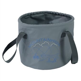 MOUNTAINHIKER Portable Outdoor Camping Hiking Water Carrying Bag Folding Water Container Bucket