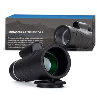 Am-D08 12X42 High Power HD Monocular Night Vision BAK4 Prism Teleskop för fågelskådning, jakt, övervakning, vandring