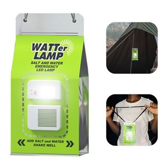 Outdoor saltvattenlampa LED Emergency Camping Light för Camping Nattfiske Portable Energy