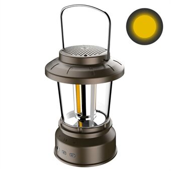 V6 Outdoor Camping Light Bluetooth Speaker Tält Hänglampa Camping Lantern Lamp