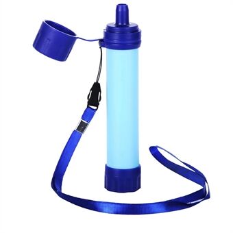 K8612S BPA-fri Outdoor Fotvandring Survival Mini Water Purifier Portable Water Straw Filter (FDA-certifierat)