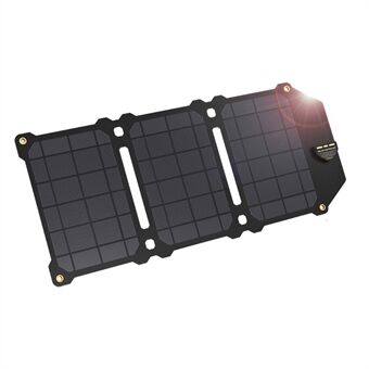 ALLPOWERS AP-ES-004-CAM Bärbar Outdoor Solar hopfällbar solpanelsströmgenerator Dubbel USB-telefonladdare