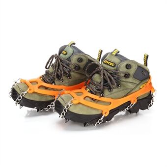 Anti-slip Eight-toothed Crampons Traction Cleats for Walking on Snow and Ice