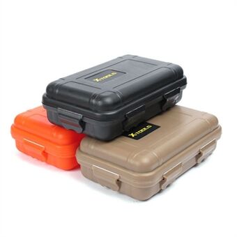 AOTU Outdoor Adventure Kit Plast Vattentät Lufttät Survival Case Container EDC Förvaringslåda - Slumpmässig färg