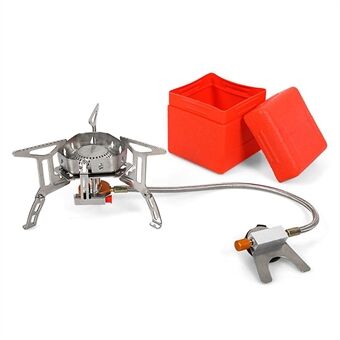 3500W Ultralight Portable Camping Stove with Storage Case for Outdoor Backpacking Hiking