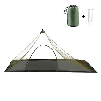 Outdoor Mesh-tält Backpacking Vandring Campingtält med bärväska