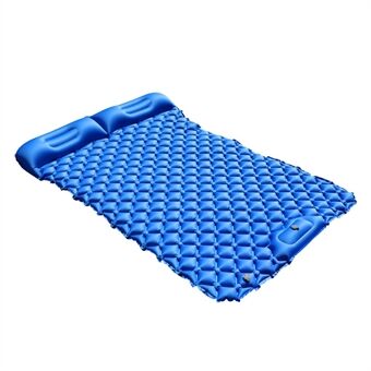 Inflatable Sleeping Pad Lightweight Camping Mattress Camp Air Mat Bed with Pillows for Hiking Backpacking Camping