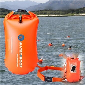 Outdoor Torrväska Simning Vattentäta Väskor Säck Flytande redskap Väskor för Båtliv Fiske Forsränning - Orange