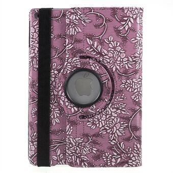 Grapevine Pattern 360 Degree Rotary Stand Leather Case for iPad  (2018)/ (2017)
