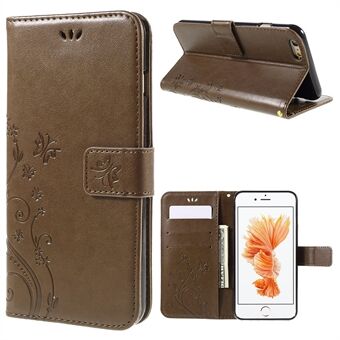 Butterfly Leather Wallet Stand Case for iPhone 6s Plus 6 Plus