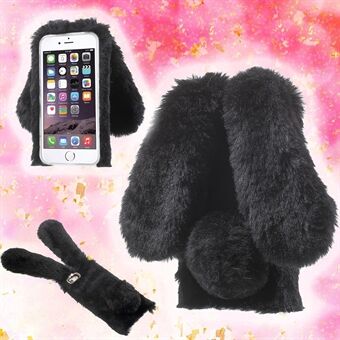 Rabbit Bunny Warm Furry Fur TPU-skal för iPhone 6s Plus / 6 Plus