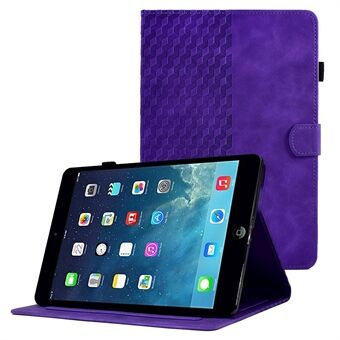 För iPad Mini / Mini 2 / mini 3 / mini 4 automatisk väckning / sömn Stötsäkert fodral Anti-droppmönster tryckt surfplatta med kortplatser / Stand