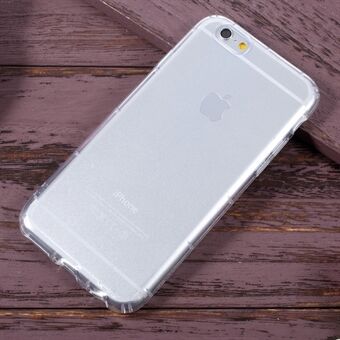Drop-proof Crystal Clear Gel TPU mobilfodral för iPhone 6s 6 