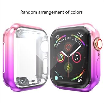 Color Splicing TPU Watch Case för Apple Watch Series 5/4 40mm