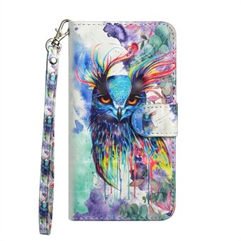 Pattern Printing Wallet Leather Shell with Stand for iPhone 7/8/SE (2022)/SE (2020) 