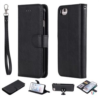 Magnetic KT Leather Series-3 Löstagbart 2-i-1 Stand för iPhone 6s/6/7/8/SE (2020)/SE (2022)