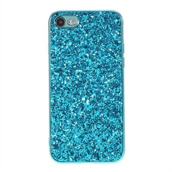 Glittering Sequins Electroplating TPU PC Cover for iPhone SE (2020)/SE (2022)/8/7
