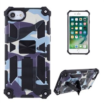Avtagbart skydd för kamouflagemönster Kickstandsfodral till iPhone 7 / iPhone 8 / iPhone SE 2020/2022