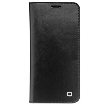 QIALINO Classic Genuine Cowhide Leather Cell Phone Case for iPhone X  / Xs 