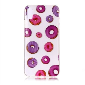 Pattern Printing IMD TPU Soft Phone Cover for iPhone XS/X 