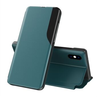 Leather Cover Case with Stand + View Window for iPhone X/XS
