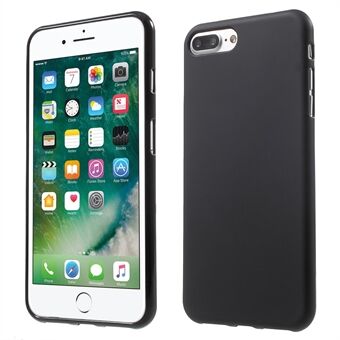 Frostat TPU skyddsfodral för iPhone 8 Plus / 7 Plus  - Svart