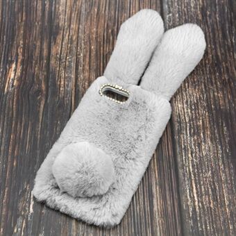 Bunny Shape Warm Fur TPU-fodral för iPhone 8 Plus / 7 Plus 