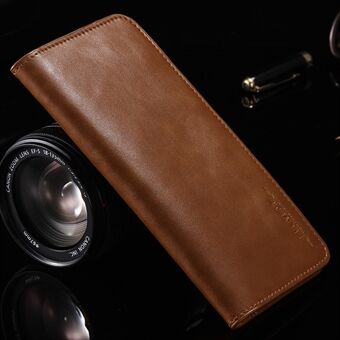 FLOVEME Retro plånboksväska i äkta läder för iPhone 6s Plus / 6 Plus etc