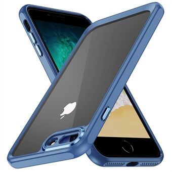 För iPhone 7 Plus / 8 Plus genomskinligt bakfodral Akryl + TPU Design Fall Prevention Telefonskydd