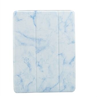 Marble Pattern Tri-fold Stand Smart Folio PU Leather Case with Pen Slot for iPad  (2018) / (2017) / (2016) / Air 2 / Air
