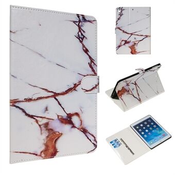 Marble Pattern Printing Wallet Leather Stand Case for iPad  (2018)/Air (2013)/Air 2