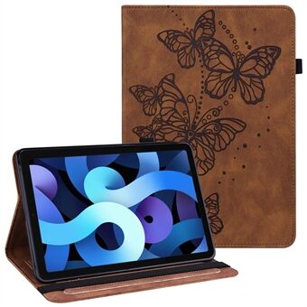 Imprinting Butterflies Auto Wake / Sleep PU Leather Tablet Case Cover med kortplatser för iPad  (2018) / (2017) / iPad Air 2 / iPad Air (2013)