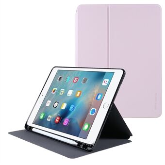 X-LEVEL Folio Stand Litchi Texture PU Leather Auto Wake / Sleep Cover med pennhållare för iPad  (2017) / (2018) / Air (2013) / Air 2 / iPad Pro  (2016)