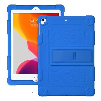 För iPad Air (2013) / Air 2 / iPad 9,7-tum (2017) / (2018) Silikon Tablet Case PC Kickstand Skyddsfodral