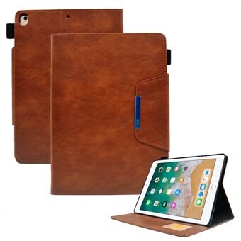 För iPad 9,7-tum (2017) / (2018) / iPad Air (2013) / Air 2 PU Läder Stand Fodral Plånbok Slim Tablet Cover