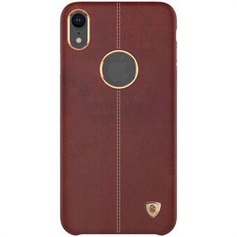 NILLKIN Englon Series Crazy Horse Texture Leather Coated PC Phone Case for iPhone XR 