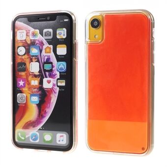 Anti-dropping Luminous Quicksand TPU Phone Case for iPhone XR 
