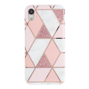 Marble Pattern IMD TPU Shell Case for iPhone XR 