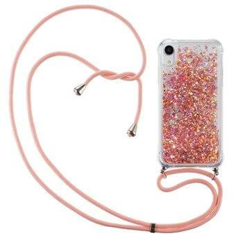 Glitter Powder Quicksand TPU Back Case for iPhone XR 