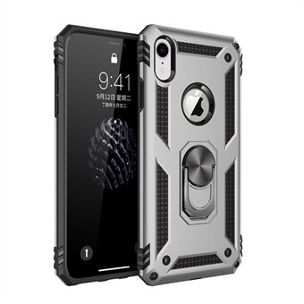 Hybrid PC TPU Armor Phone Cover with Kickstand for iPhone XR 