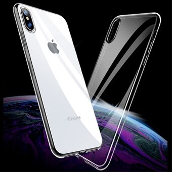 X-LEVEL Clear Series Germany Bayer TPU fodral skal till iPhone XS Max  - transparent