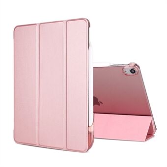 Tri-fold Stand PU Leather Smart Case Cover med avtagbar pennlock för iPad Air (2020) / Pro  (2018)