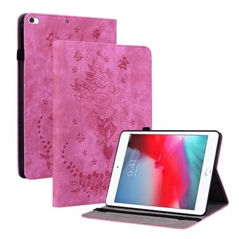 För iPad Mini / Mini 2 / mini 3 / mini 4 / mini (2019) 7,9 tums Stand i PU-läderfodral Tryckskyddad tablettskydd