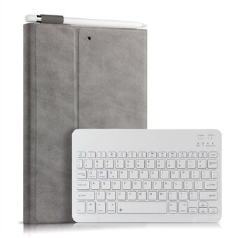 Löstagbart 2-i-1 Bluetooth-tangentbord skyddsfodral för iPad Air  (2019) / Pro  (2017)