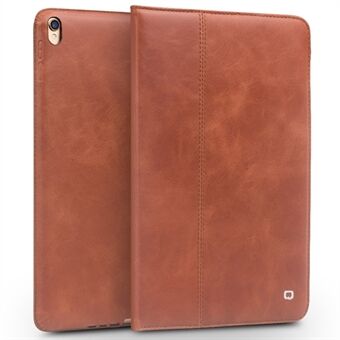 QIALINO Waxed Cowhide Leather Smart Stand Case for iPad Air 10.5 (2019) / Pro  (2017)