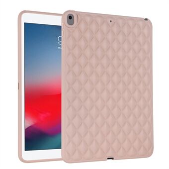 För iPad Air 10,5 tum (2019) Slim Tablet Cover Rhombus Mönster Mjuk TPU Stötsäker bakfodral
