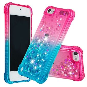 Gradient Glitter Powder Quicksand TPU-fodral för iPod Touch (2019) / Touch 6 / Touch 5